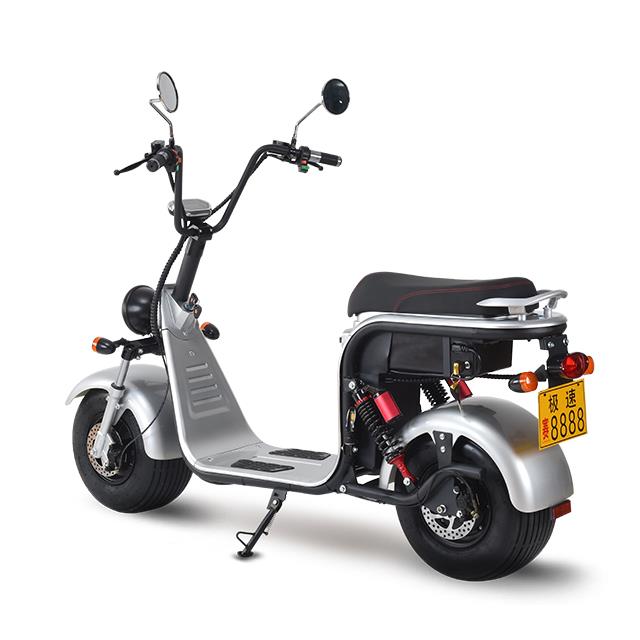 Main components of an electric scooter