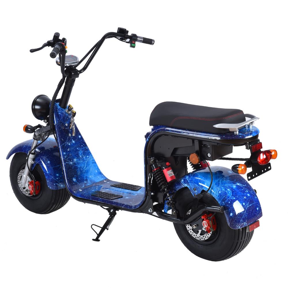 Electric four-piece electric scooter