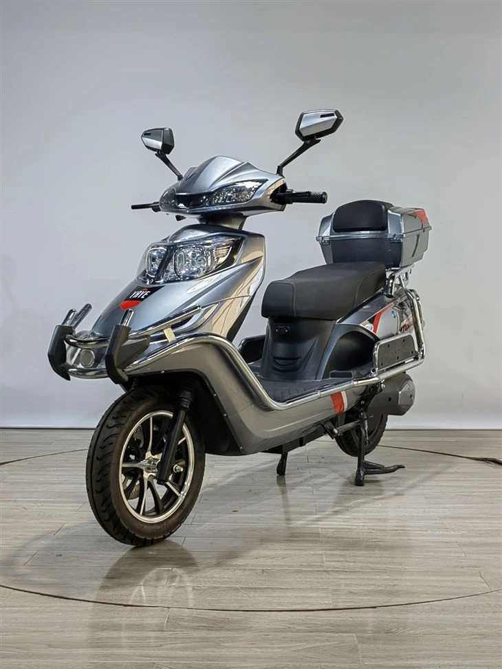 Electric Motorcycle Silver Electric Motorcycle Silver